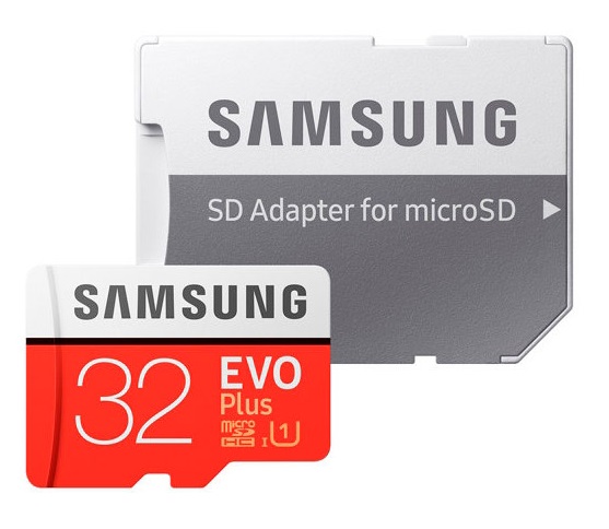 Carto Memria Samsung EVO Plus UHS-I microSDHC C10 32GB 1